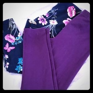 Lot of 2 pair of leggings